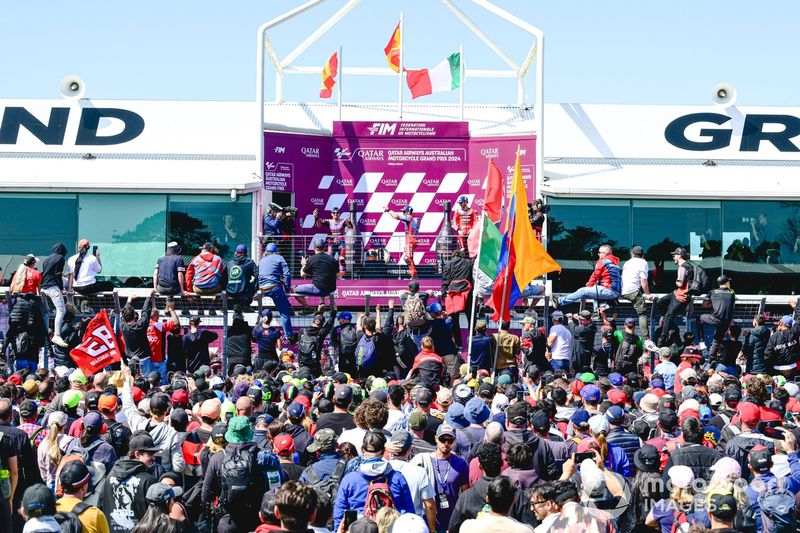 Marc Marquez, Gresini Racing, Jorge Martin, Pramac Racing, Francesco Bagnaia, Ducati Team