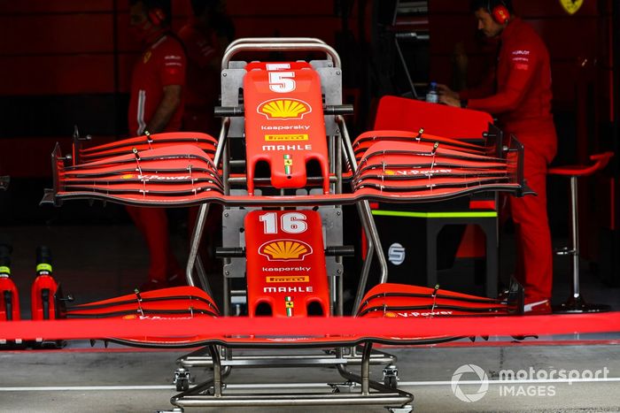 Detalles técnicos del Ferrari SF1000