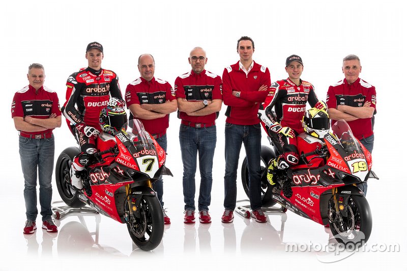 Chaz Davies, Aruba.it Racing-Ducati SBK Team; Alvaro Bautista, Aruba.it Racing-Ducati SBK Team