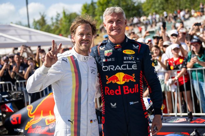 Sebastian Vettel, David Coulthard