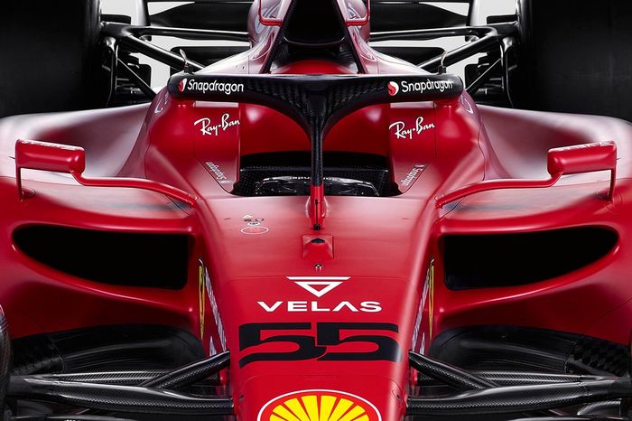 Detalle del Ferrari F1-75