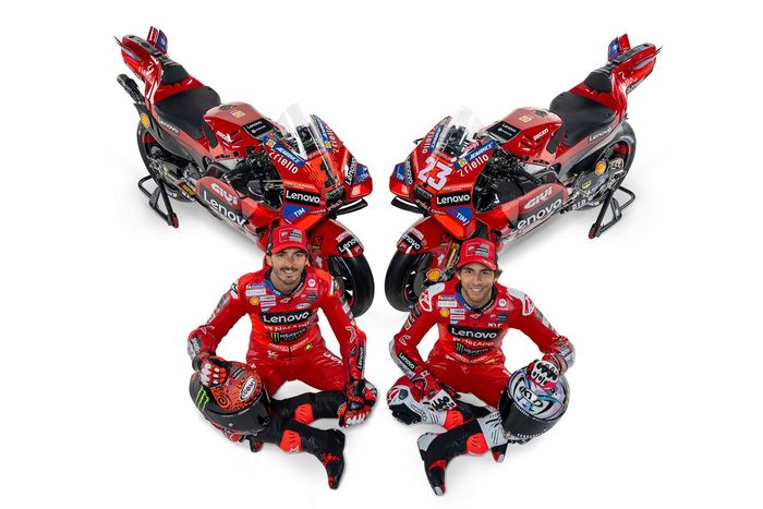 Francesco Bagnaia, Equipo Ducati, Enea Bastianini, Equipo Ducati