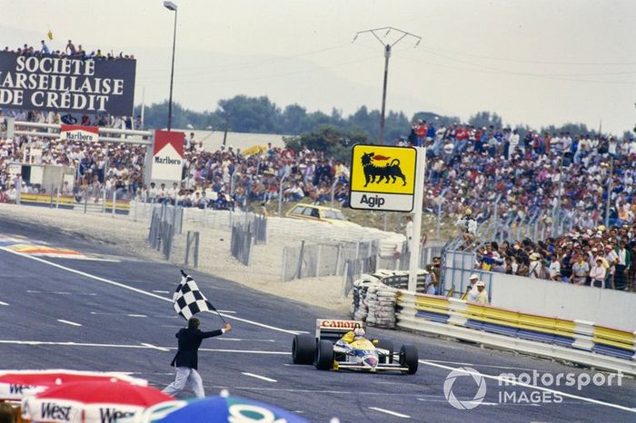 Nigel Mansell - Williams FW11-Honda - GP de Francia 1986