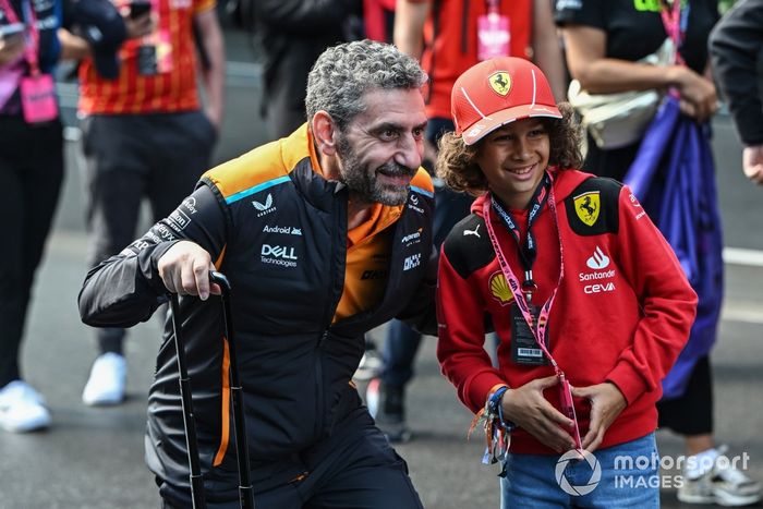 Andrea Stella, Director del equipo McLaren F1 Team