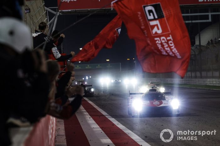 #7 Toyota Gazoo Racing Toyota GR010 - Hybrid LMP1: Mike Conway, Kamui Kobayashi, José María López