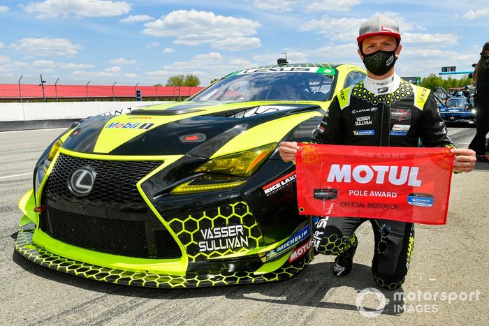 Ganador de la pole #14: VasserSullivan Lexus RC F GT3, GTD: Jack Hawksworth, Aaron Telitz