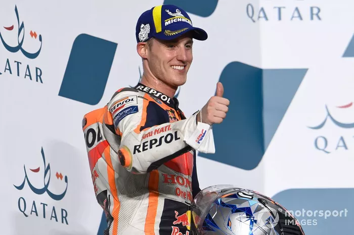 Podio: tercer lugar Pol Espargaró, Repsol Honda Team