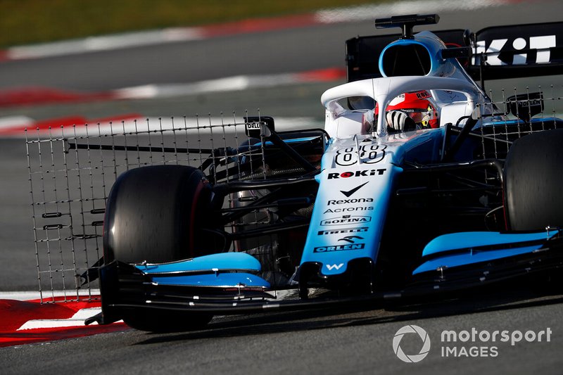 Robert Kubica, Williams FW42 with aero sensors