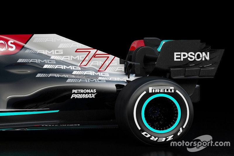 Detalle del Mercedes AMG F1 W12