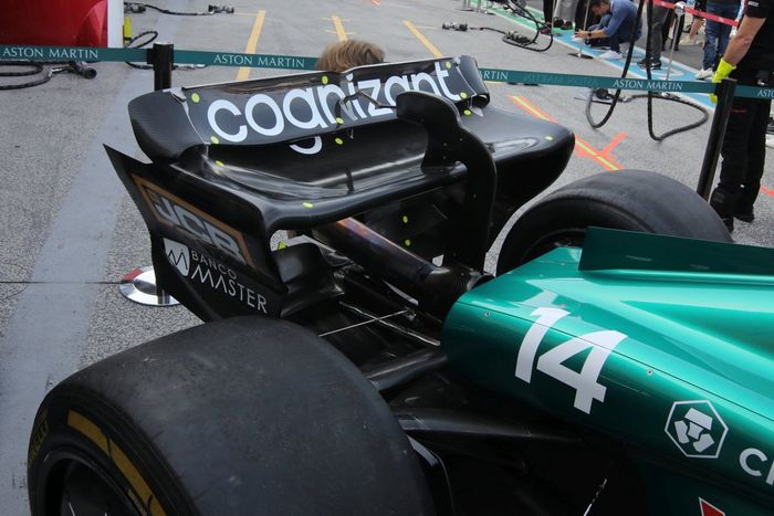Aston Martin Racing AMR23 detalles técnicos
