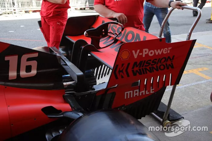 Ferrari technical detail