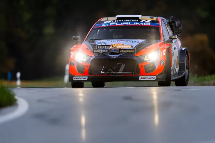 Ott Tänak, Martin Järveoja, Hyundai World Rally Team Hyundai i20 N Rally1