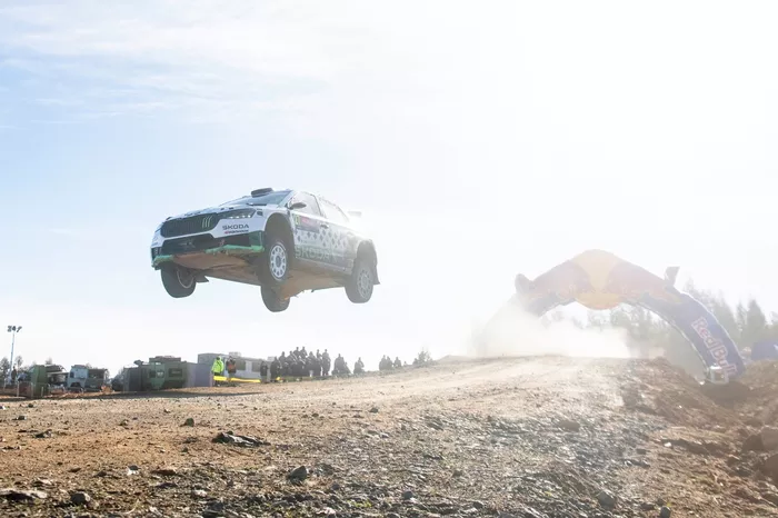 Nikolay Gryazin, Konstantin Aleksandrov, Toksport WRT Skoda Fabia Evo Rally2