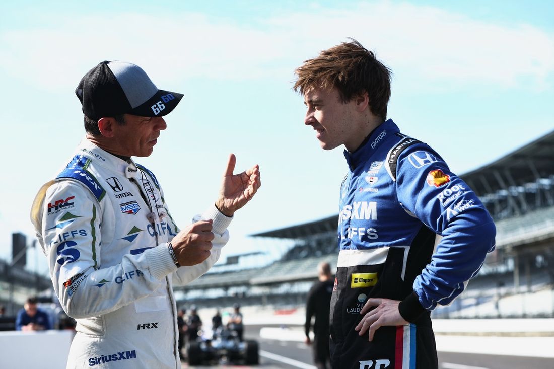 Helio Castroneves, Meyer Shank Racing, Marcus Armstrong, Meyer Shank Racing