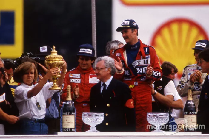 2. GP de Gran Bretaña 1986: Nigel Mansell y Nelson Piquet (Williams)