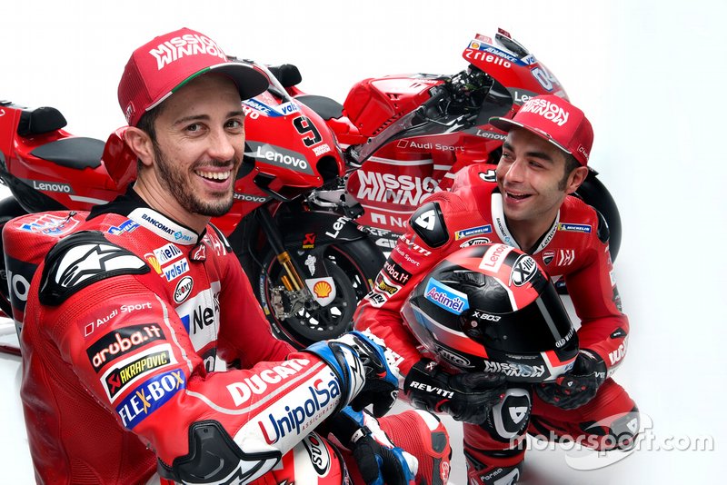 Andrea Dovizioso ve Danilo Petrucci, Ducati Team