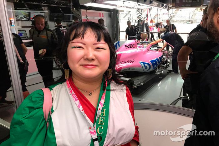 Eri fan de Sergio Pérez, Racing Point Force India F1 Team