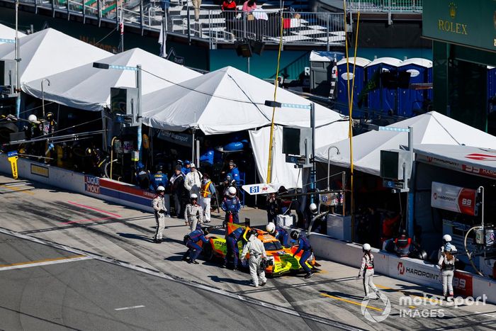 #81 DragonSpeed USA Oreca LMP2 07: Patricio O'Ward, Eric Lux, Colton Herta, Devlin Defrancesco