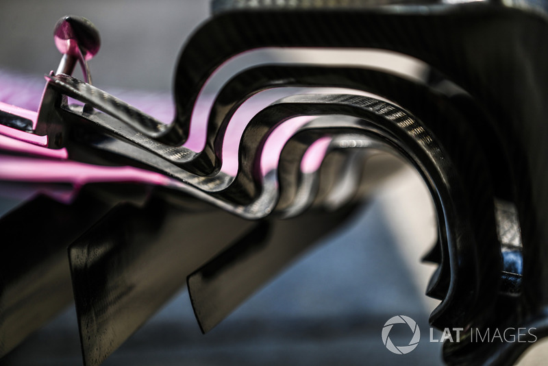 Aileron avant de la Racing Point Force India VJM11