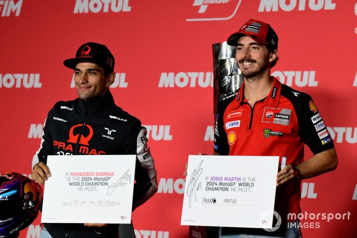 Francesco Bagnaia, Ducati Team, Jorge Martin, Pramac Racing