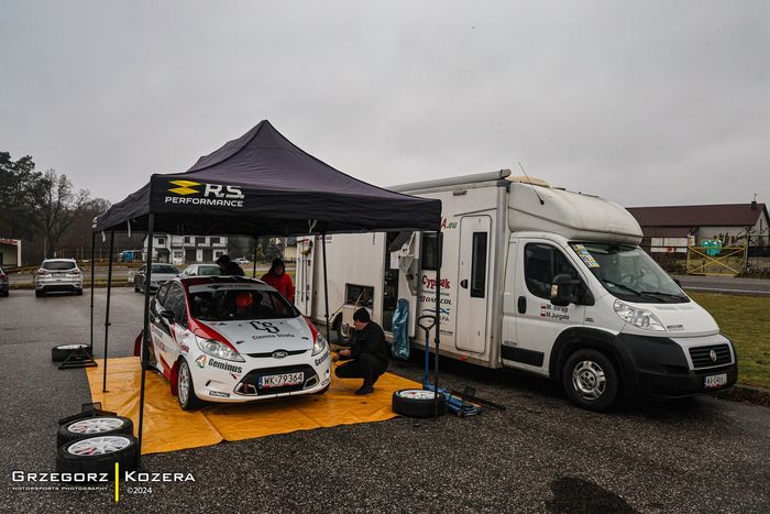 Testy przed Rajdem Barbórka