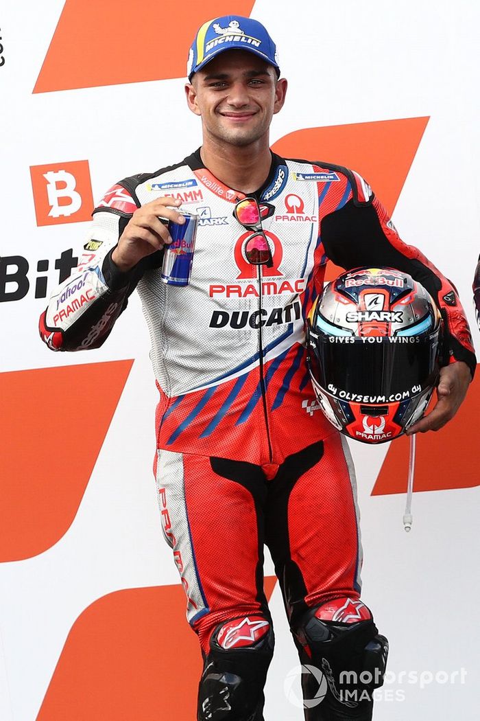 El ganador de la pole Jorge Martín, Pramac Racing
