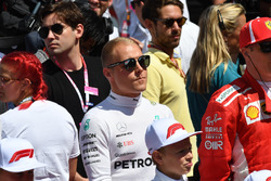 Valtteri Bottas, Mercedes-AMG F1 on the grid
