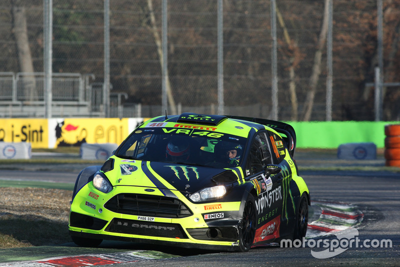 Valentino Rossi, Carlo Cassina, Ford Fiesta WRC