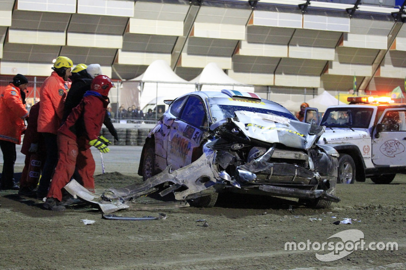 El accidente de Oliver Solberg, Ford Fiesta WRC