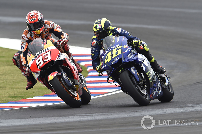 Crash: Marc Marquez, Repsol Honda Team, Valentino Rossi, Yamaha Factory Racing