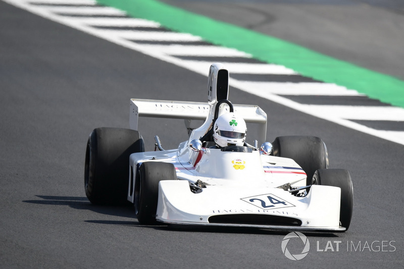 Hesketh 308 at Silverstone 70th Anniversary Parade