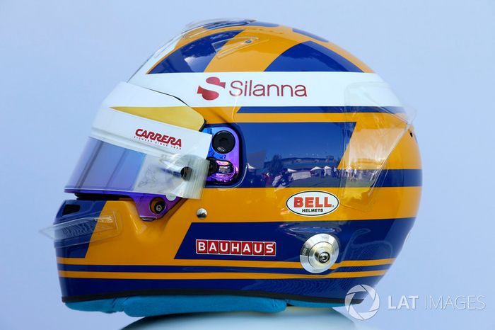 Casco de Marcus Ericsson, Sauber