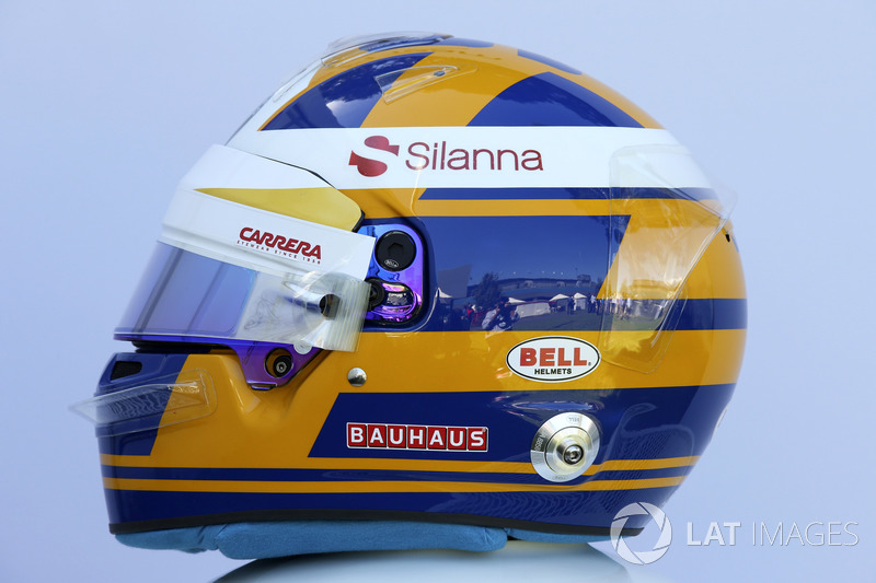 Marcus Ericsson, Sauber helmet