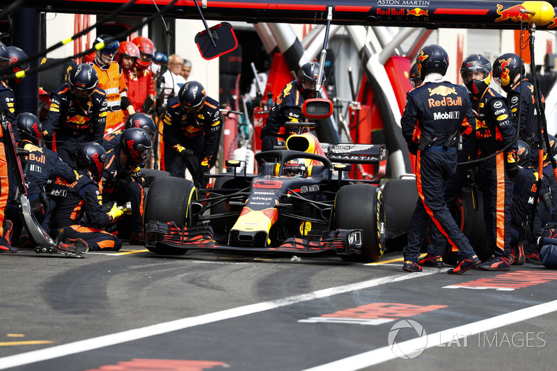 Піт-стоп Даніеля Ріккардо, Red Bull Racing RB14