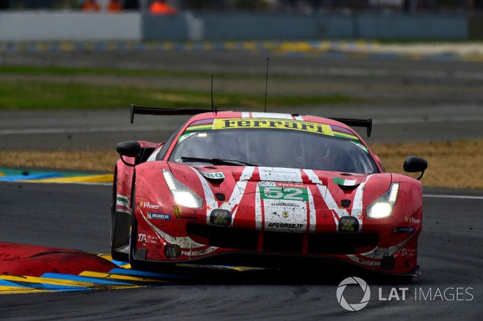 #52 AF Corse Ferrari 488 GTE EVO: Toni Vilander, Antonio Giovinazzi, Pipo Derani