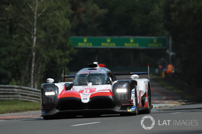 #8 Toyota Gazoo Racing Toyota TS050: Sébastien Buemi, Kazuki Nakajima, Fernando Alonso