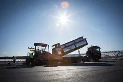 Les travaux sur le circuit du KymiRing