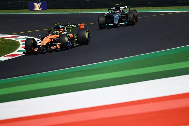 Andrea Kimi Antonelli, Mercedes, Lando Norris, McLaren