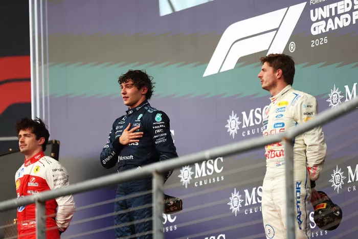 Andrea Kimi Antonelli, Mercedes, Charles Leclerc, Ferrari, Max Verstappen, Red Bull Racing