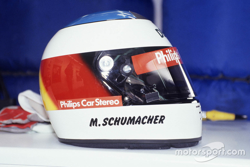 Casco de Michael Schumacher, Jordan