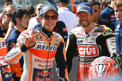 Polesitter Marc Marquez, Repsol Honda Team, Cal Crutchlow, Team LCR Honda