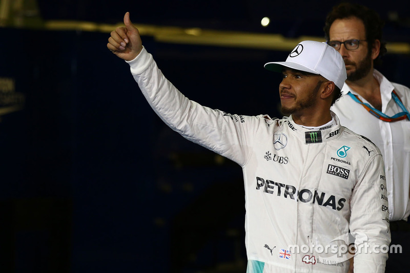 Polesitter: Lewis Hamilton, Mercedes AMG F1