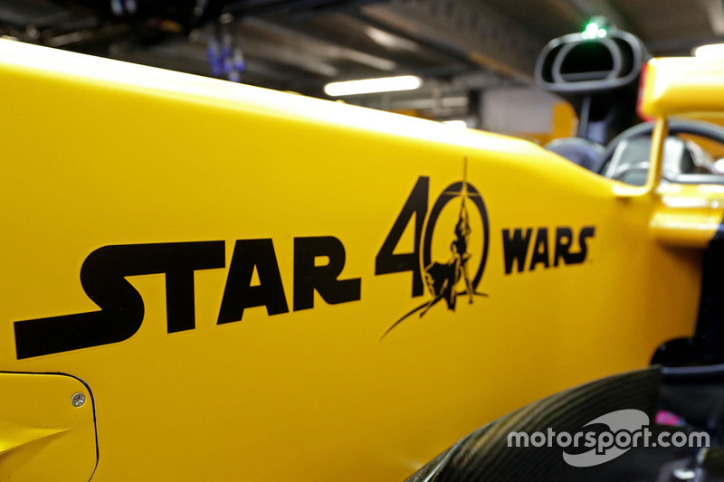 Лого Зоряних війн на Renault Sport F1 Team RS17