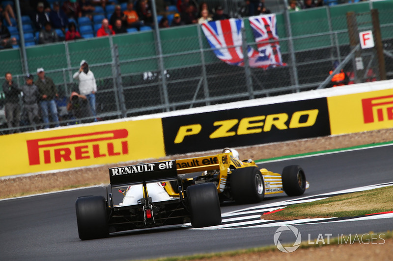 Renault Sport F1 Team: René Arnoux, Franck Montagny