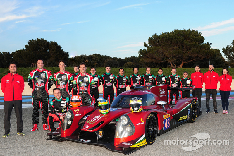#43 RGR Sport by Morand Ligier JSP2 - Nissan: Ricardo Gonzalez, Filipe Albuquerque, Bruno Senna