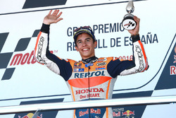 Podium: tercero, Marc Márquez, Repsol Honda Team