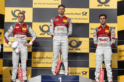 Podio: Ganador de la carrera Edoardo Mortara Audi Sport Team Abt Sportsline, Audi RS 5 DTM; segundo