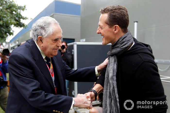 Jack Brabham y Michael Schumacher, Mercedes