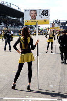 Grid girl of Edoardo Mortara, Mercedes-AMG Team HWA