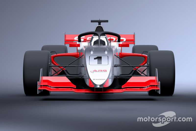 S5000 car rendering